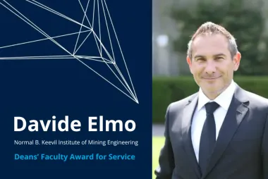 Davide Elmo smiling