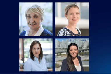 Maria Holuszko, Nadja Kunz, Sanja Miskovic, Tonia Welch