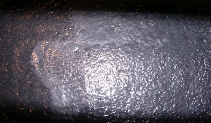 Molybdenite froth